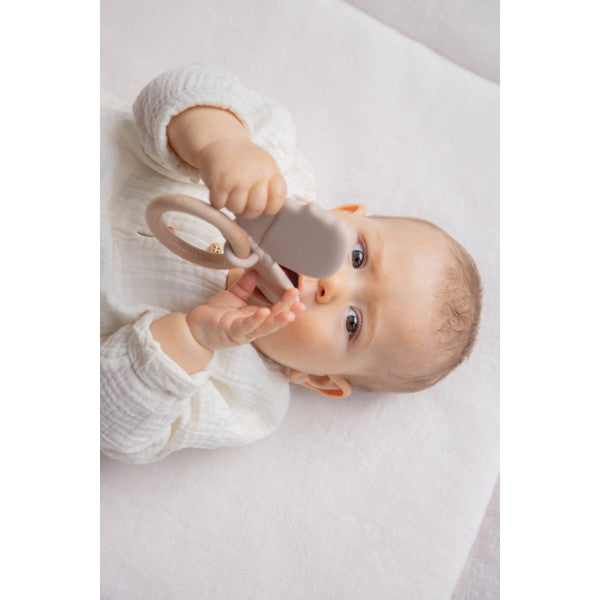 Label label bijtring vlinder siliconen