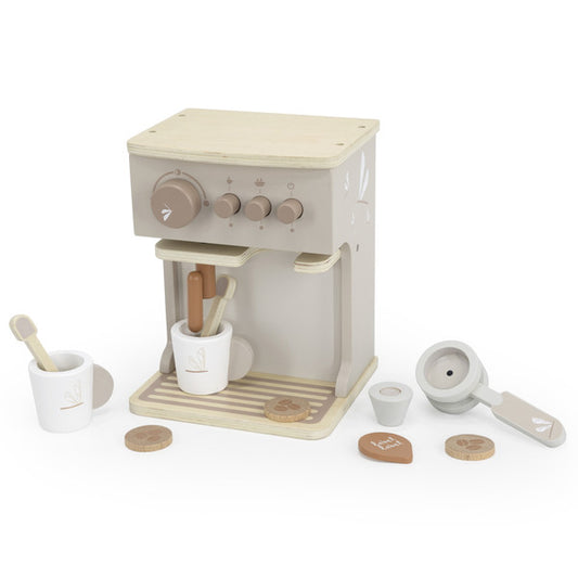 Label Label Houten Espresso Machine - Nougat