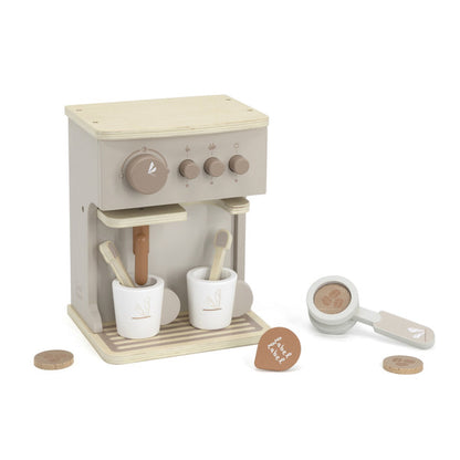 Label Label Houten Espresso Machine - Nougat