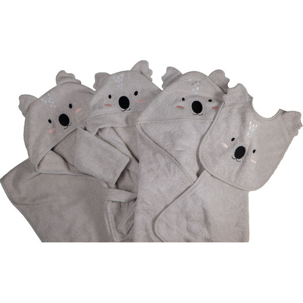 Blush &amp; Blossom Terry Poncho - Koala Kyle 