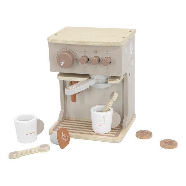 Label Label Houten Espresso Machine - Nougat