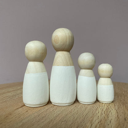 Houten poppetjes