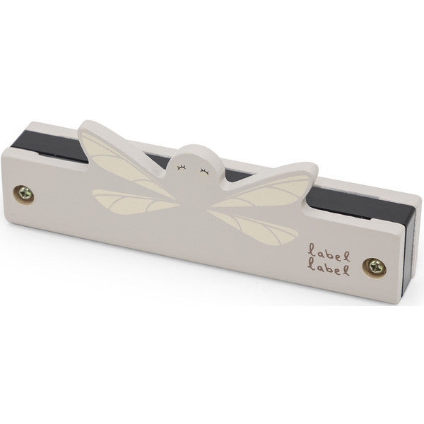 Label Label Houten Mondharmonica - Nougat