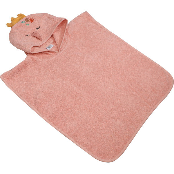 Blush & Blossom Badstof Poncho - Zwaan Ivy