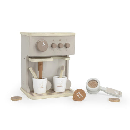 Label Label Houten Espresso Machine - Nougat