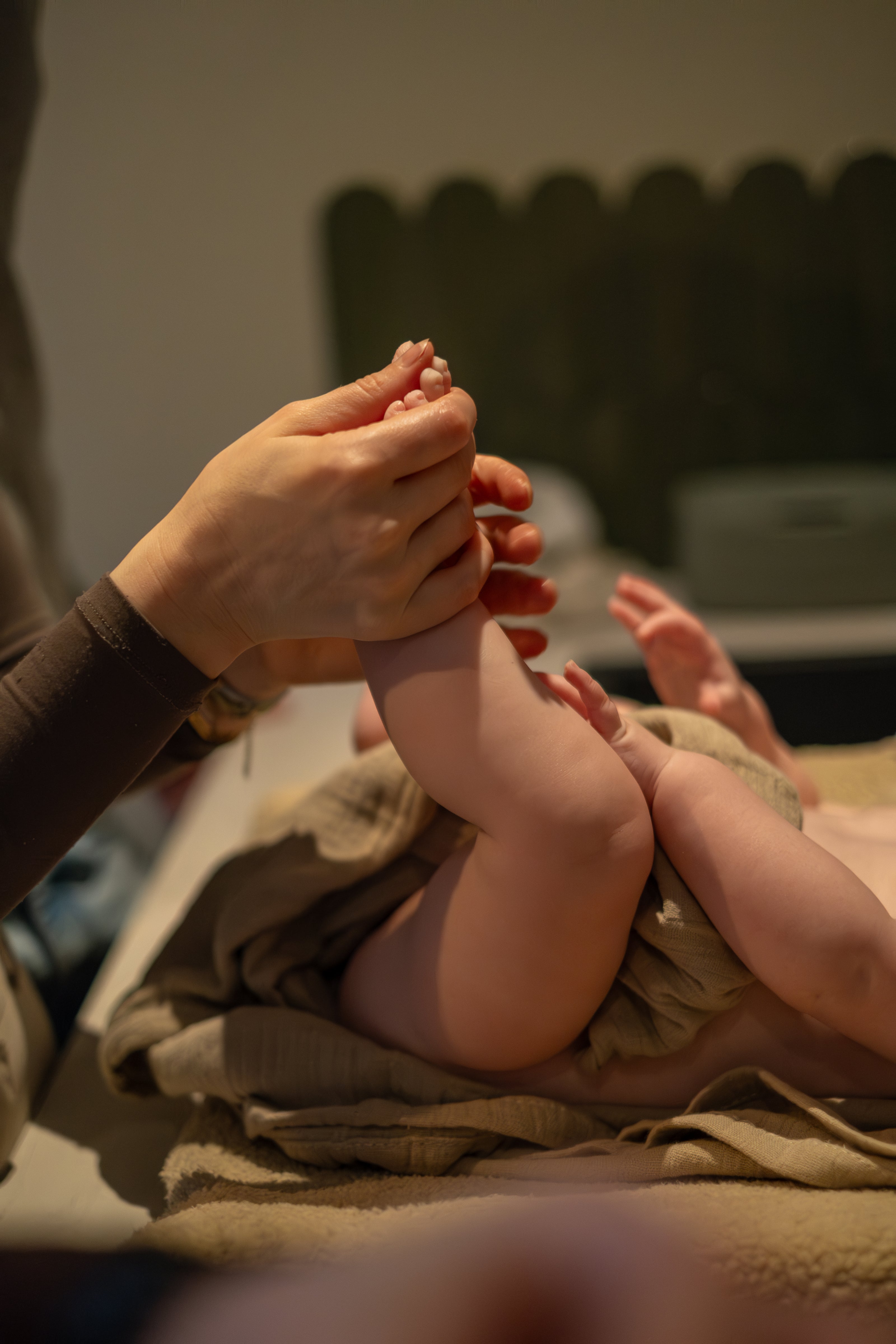 Shantala babymassage bij MOOD babyspa in Helmond