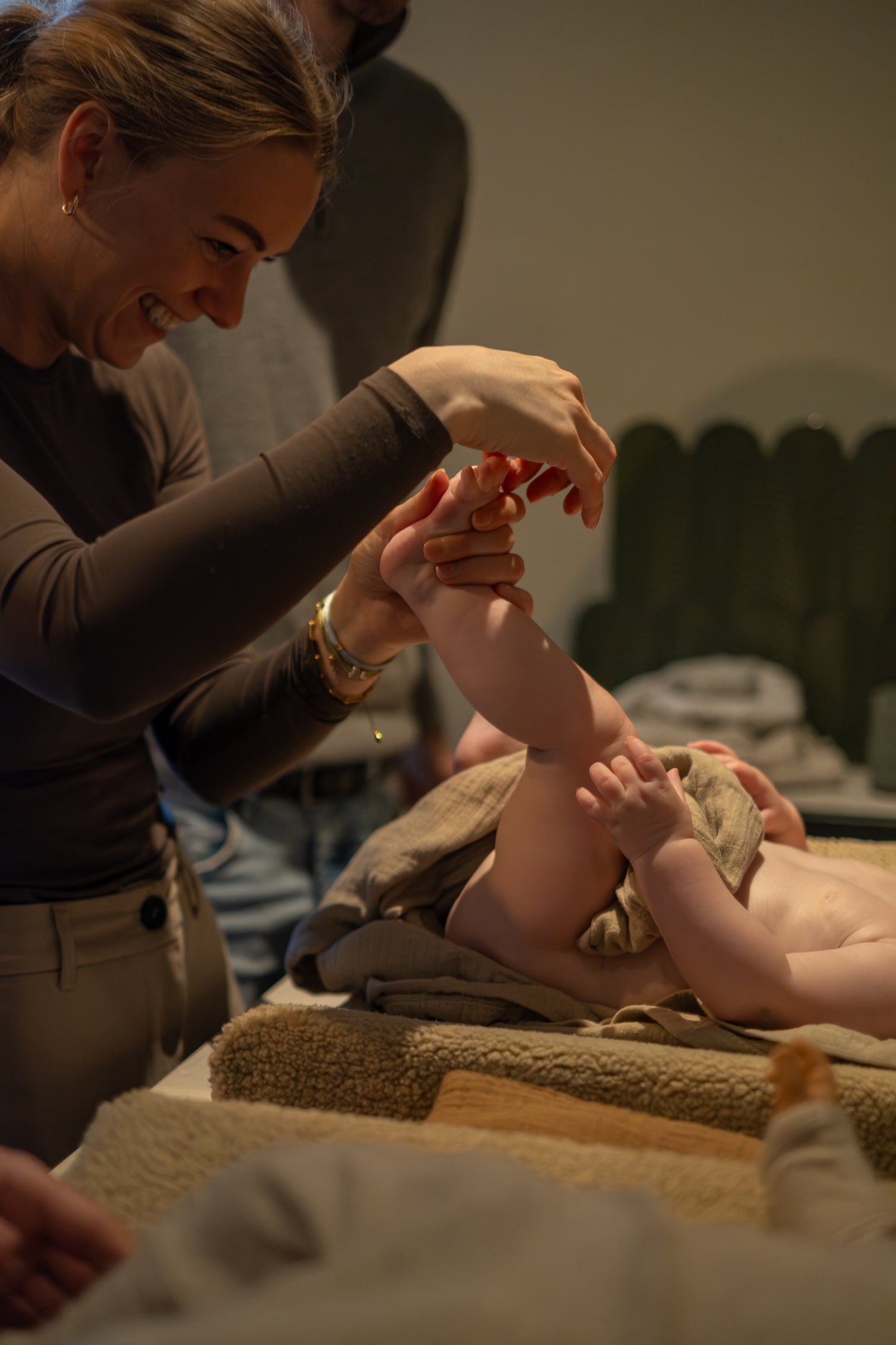 Babymassage bij MOOD babyspa in Helmond