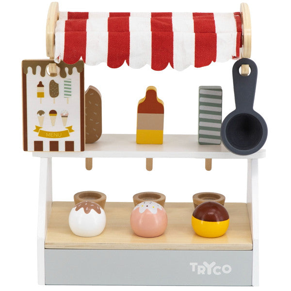 Tryco Wooden ice cream stall