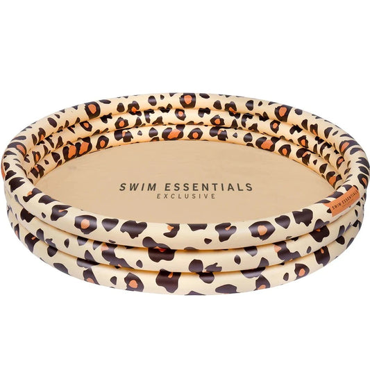 Swim Essentials Opblaas Zwembad Beige Panterprint Ø 150 cm