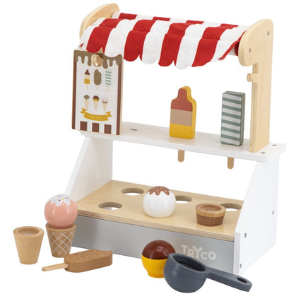 Tryco Wooden ice cream stall