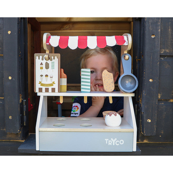 Tryco Wooden ice cream stall